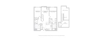 a floor plan of three different floors of a house