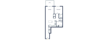 a floor plan of a house