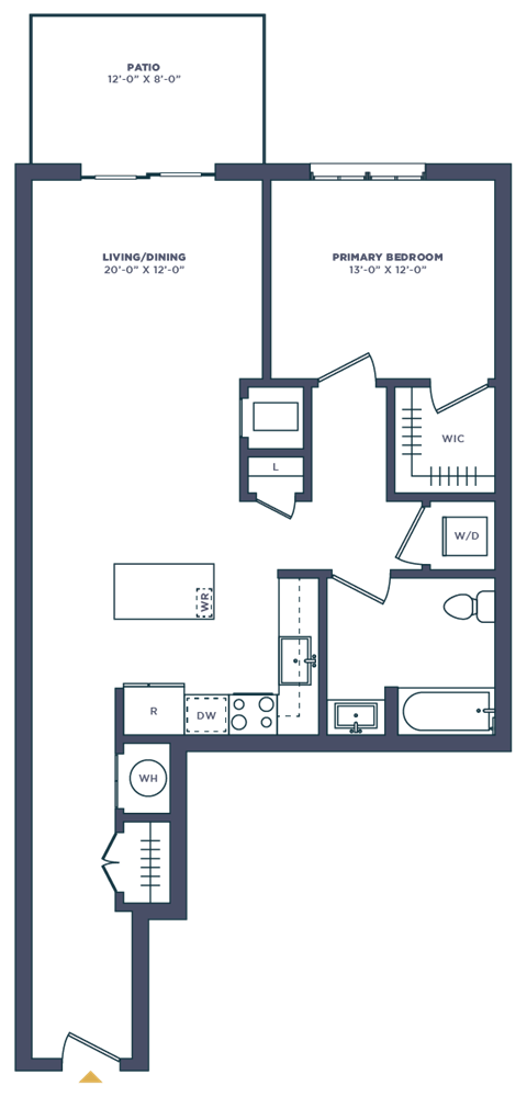 a floor plan of a house
