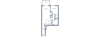 a floor plan of a house