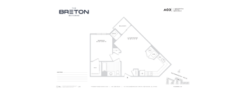 A floor plan for a building named The Breton Bayonne.