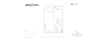 A drawing of a floor plan for a property located at 1117 7th St.