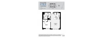 the floor plan of river edge at port imperial