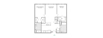 the floor plan of the first and second floors