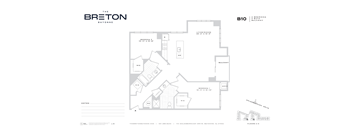 A floor plan for a building named The Breton Bayonne.