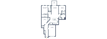 a floor plan of a house