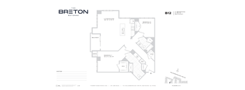 A floor plan for a building named The Breton Bayonne.
