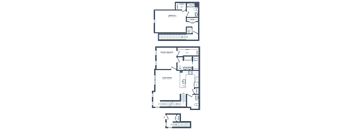 a floor plan of a house