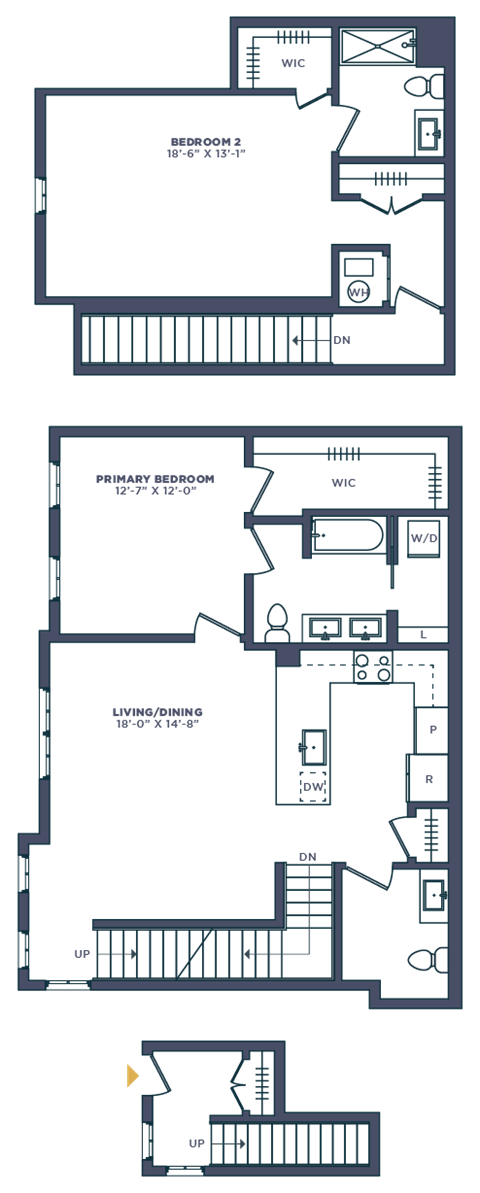a floor plan of a house