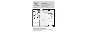 a floor plan of the river edge at port imperial