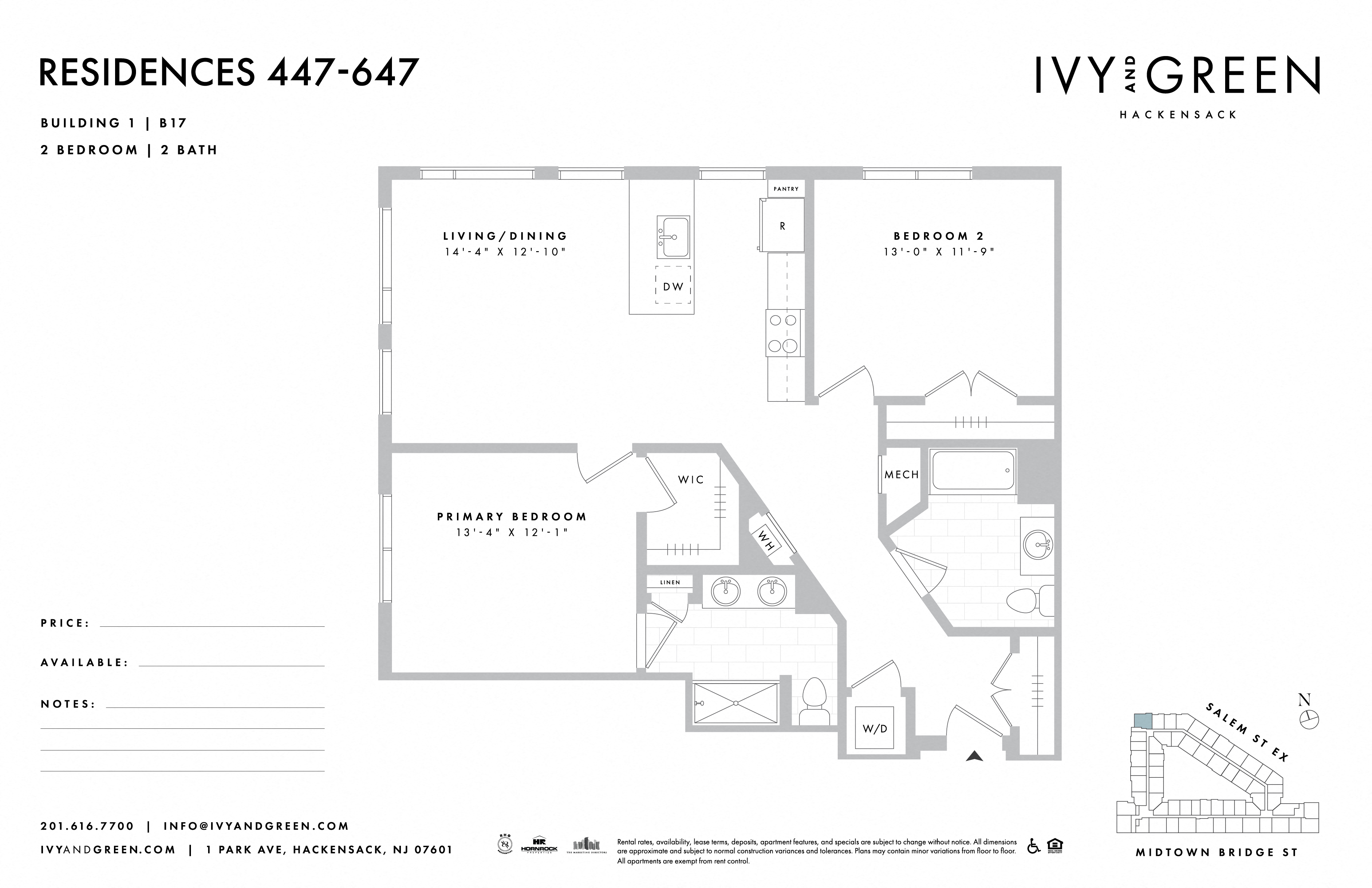 a floor plan of the residences at the ritz carlton, philadelphia
