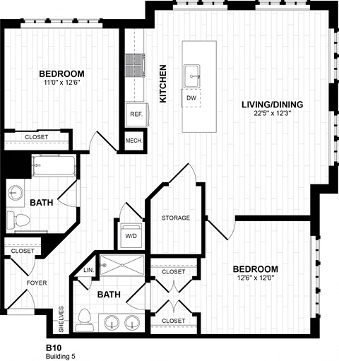 Inwood - B10 Floor Plan