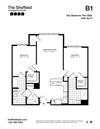 B1 Floor Plan at The Sheffield at Englewood South B1 Floor Plan at The Sheffield at Englewood South
