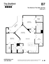 B7 Floor Plan at The Sheffield at Englewood South B7 Floor Plan at The Sheffield at Englewood South