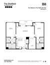 B8 Floor Plan at The Sheffield at Englewood South B8 Floor Plan at The Sheffield at Englewood South