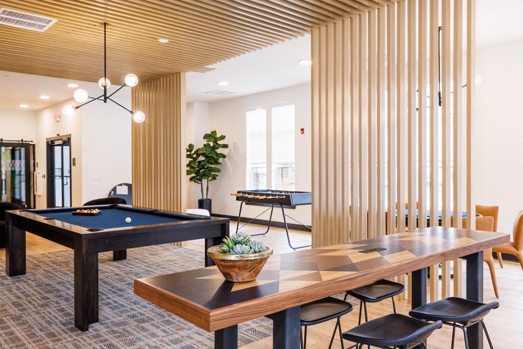 Resident Clubhouse with Billiards & Gaming
