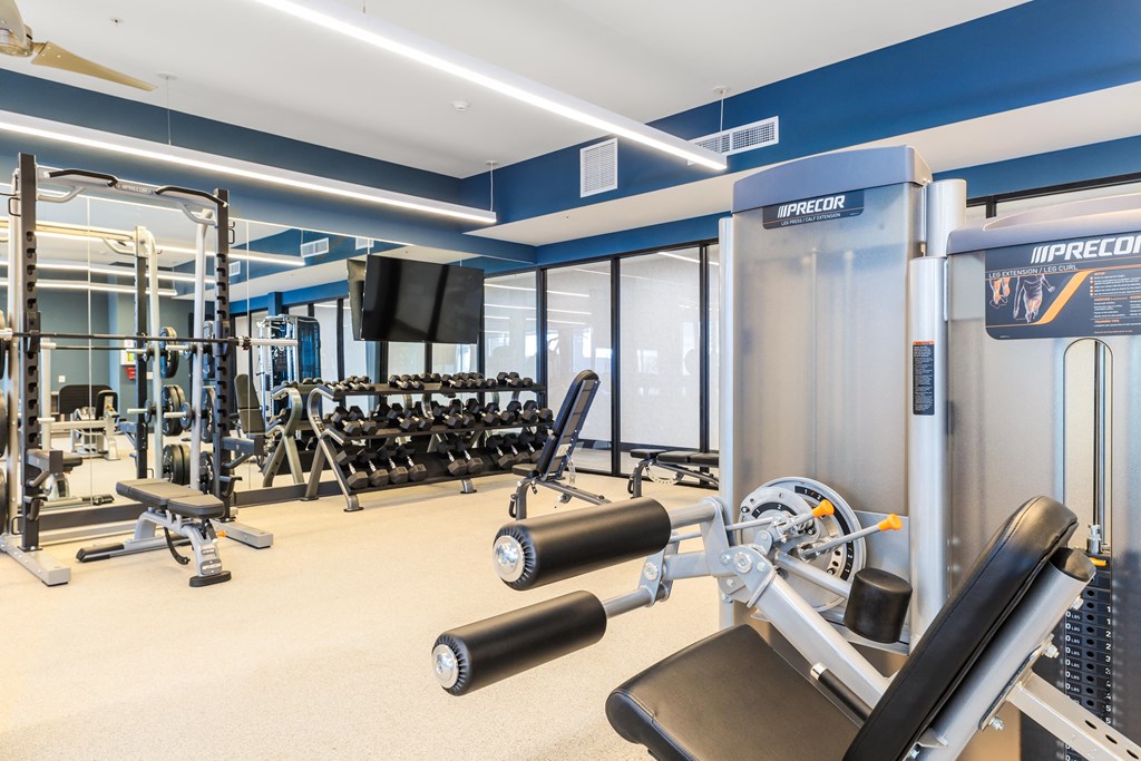 Fitness Center with Private Yoga Studio