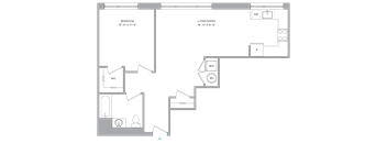 a floor plan of a house