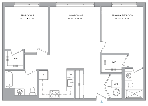a floor plan of a house
