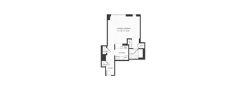 Studio floor plan