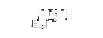 Studio floor plan