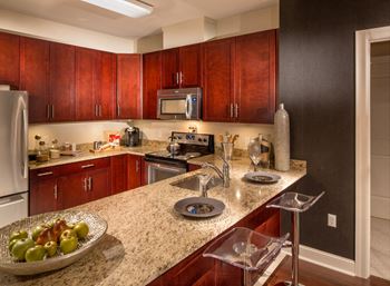 Gourmet Kitchens with Granite Countertops