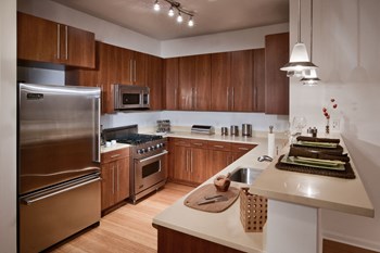 Kitchen at The Sheffield at Englewood South