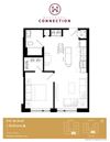 McRae 1 Bedroom Plan 1C