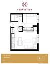 McRae 1 Bedroom Plan 1E