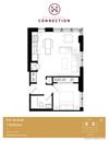 McRae 1 Bedroom Plan 1H