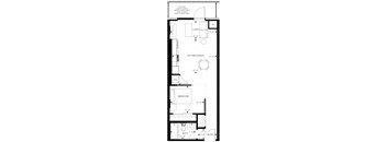 a floor plan of a small house