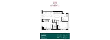 McRae 2 Bedroom Plan 2C