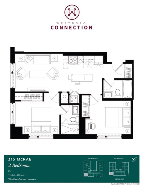 315 McRae Avenue / 1960 Scott Street Studio-2 Beds Apartment for Rent - Photo Gallery 43