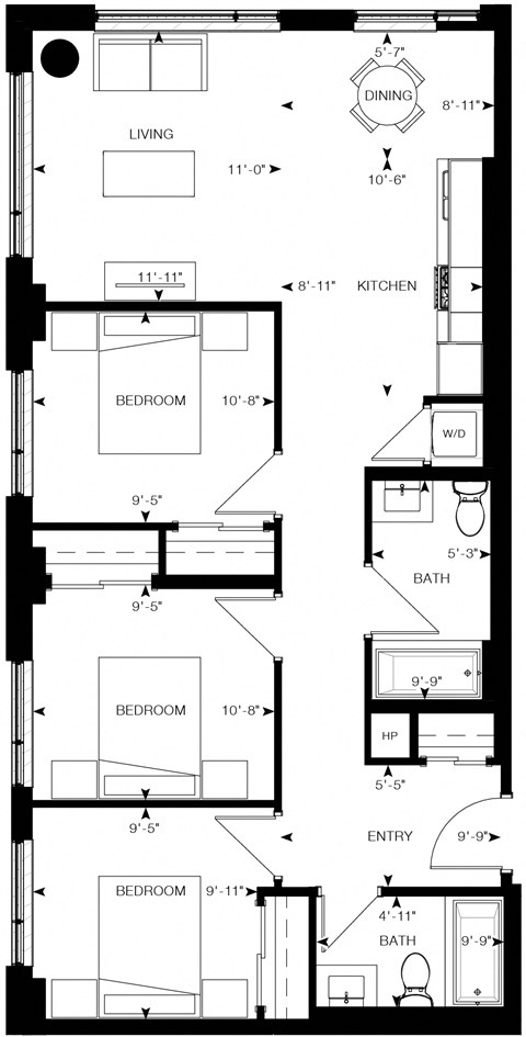 36 Robinson Avenue Studio-4 Beds Apartment for Rent - Photo Gallery 20