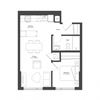 Scott 1 Bed Plan 1L