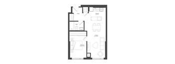 Scott 1 Bed Plan 1A