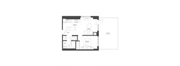 Scott 1 Bed Plan 1F/XL