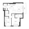 Scott 2 Bed Plan 2D