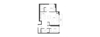 Scott 2 Bed Plan 2F