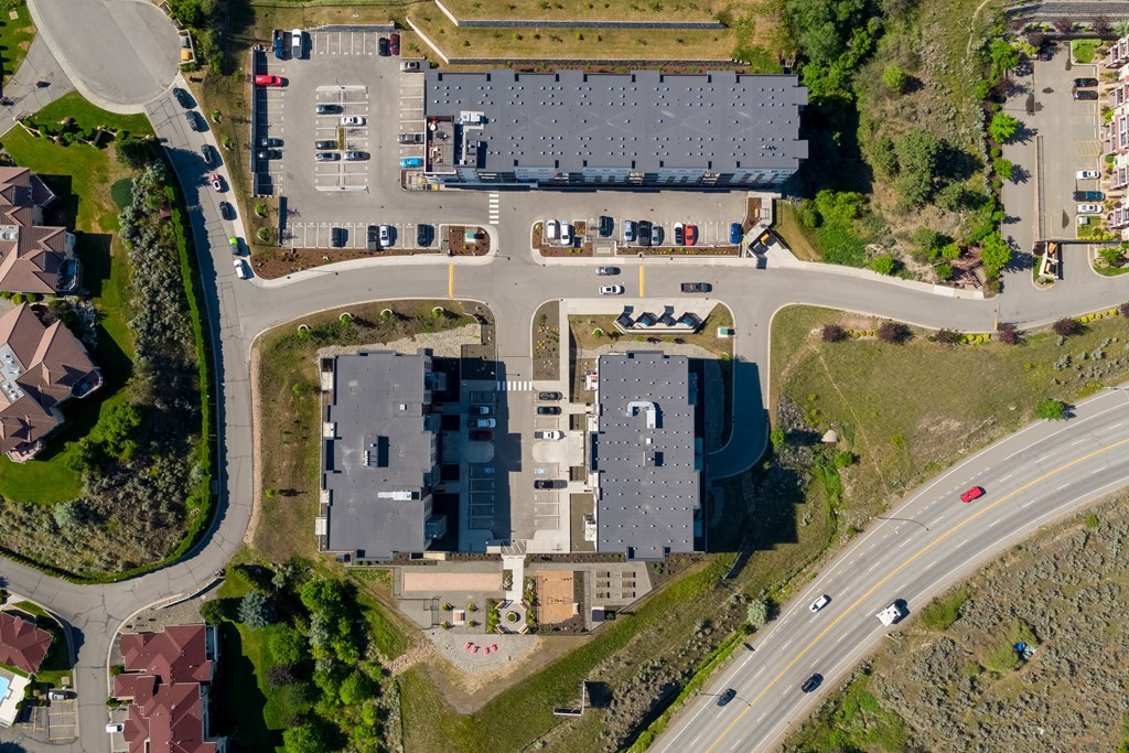 arial view of a building