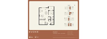C1 - 1 Bed + Den