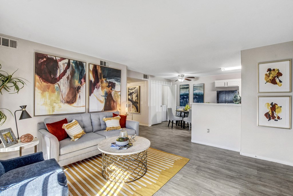 living area at Parkway at Silverado Ranch, Las Vegas, Nevada