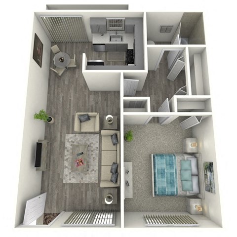 1 bedroom 1 bath at Evoq Apartment Homes, Nevada  