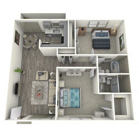2 bedroom 2 bath at Evoq Apartment Homes, Las Vegas, 89169  