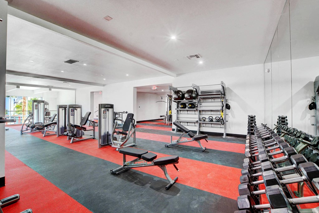 Modern Fitness Center at Evoq Apartment Homes, Nevada, 89169