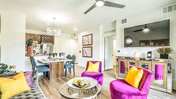 Living Room With Plenty Of Natural Lights at Tuscan Highlands, Las Vegas, NV, Nevada