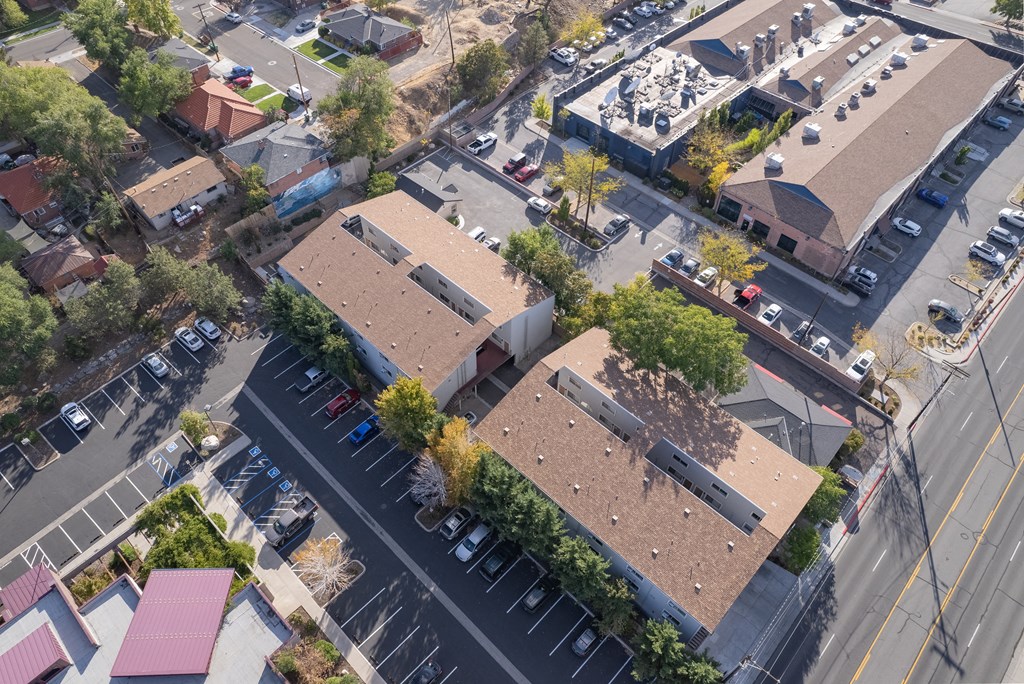Sierra Townhomes Aerial View