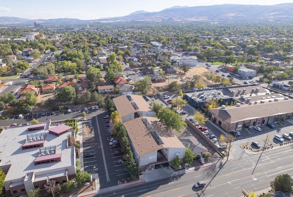 Sierra Townhomes Aerial View