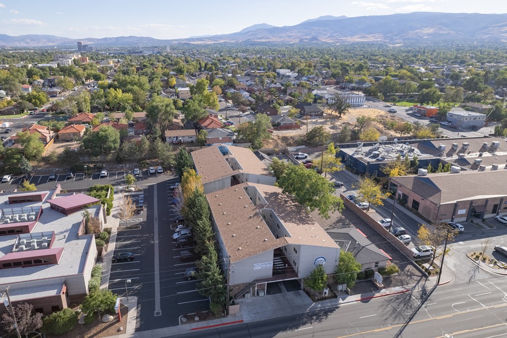 Sierra Townhomes Aerial View