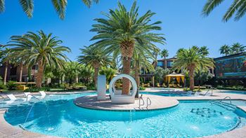 Outdoor Swimming Pool at Tuscan Highlands, Las Vegas, NV, 89141